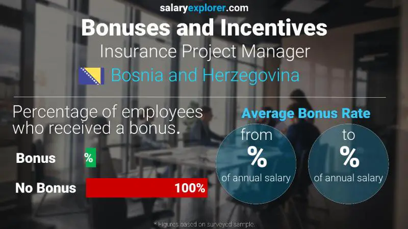 Annual Salary Bonus Rate Bosnia and Herzegovina Insurance Project Manager