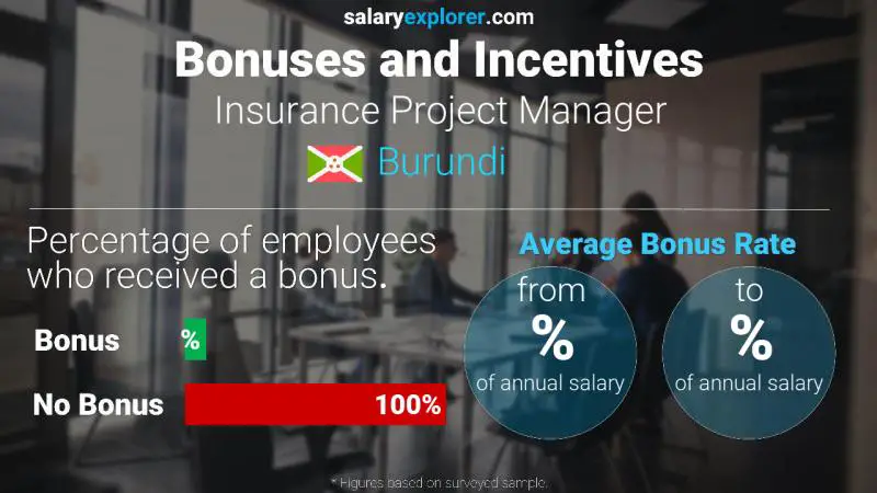 Annual Salary Bonus Rate Burundi Insurance Project Manager
