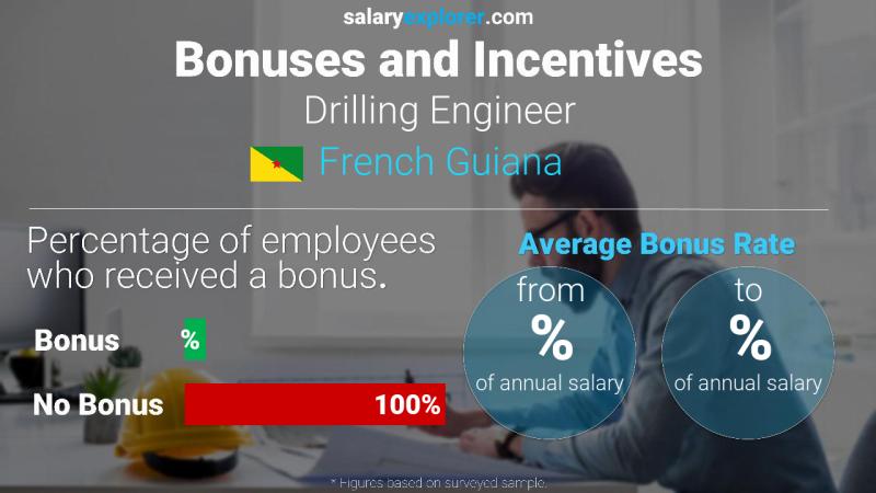 Annual Salary Bonus Rate French Guiana Drilling Engineer