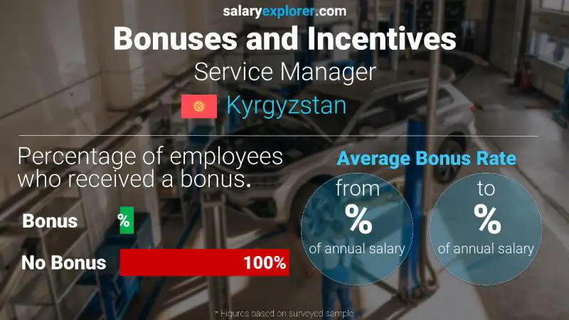 Annual Salary Bonus Rate Kyrgyzstan Service Manager