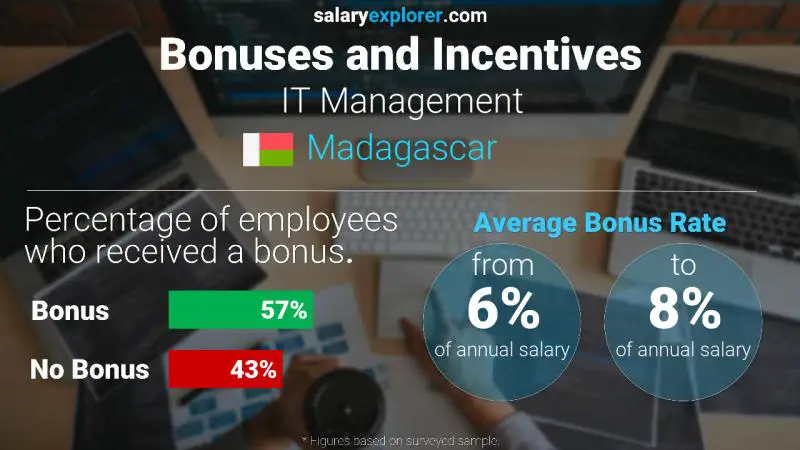 Annual Salary Bonus Rate Madagascar IT Management
