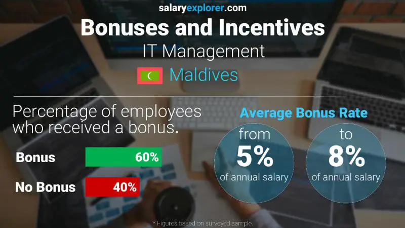 Annual Salary Bonus Rate Maldives IT Management