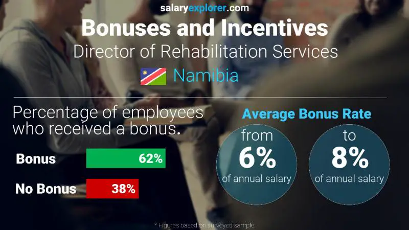 Annual Salary Bonus Rate Namibia Director of Rehabilitation Services