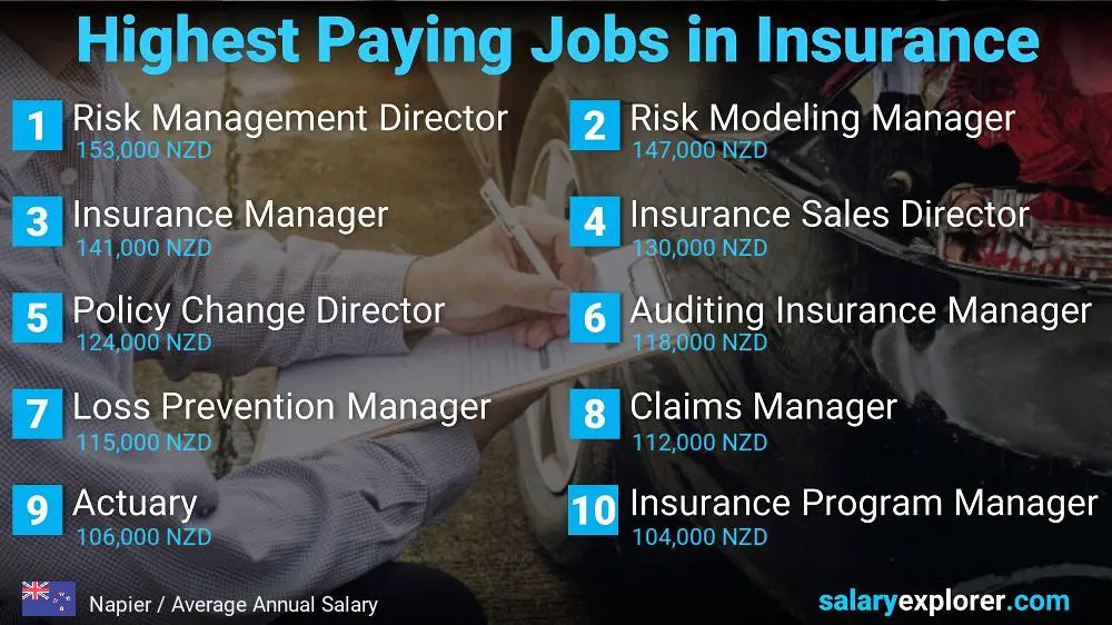 Highest Paying Jobs in Insurance - Napier