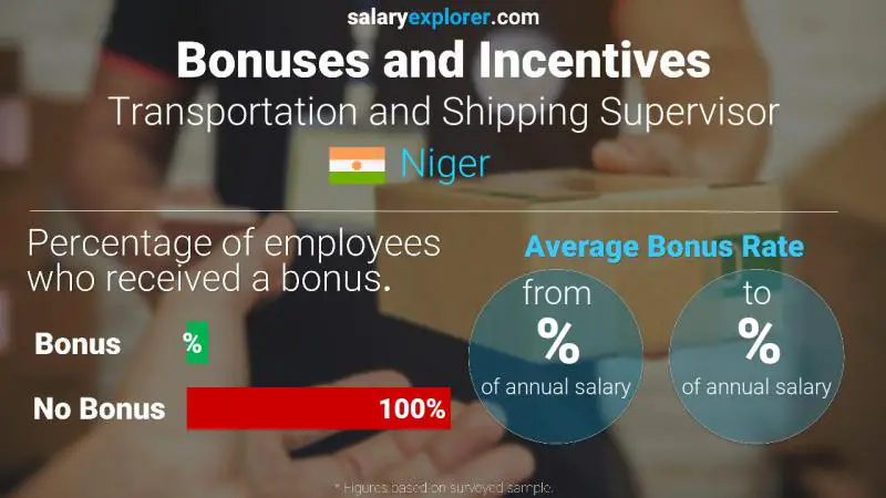 Annual Salary Bonus Rate Niger Transportation and Shipping Supervisor