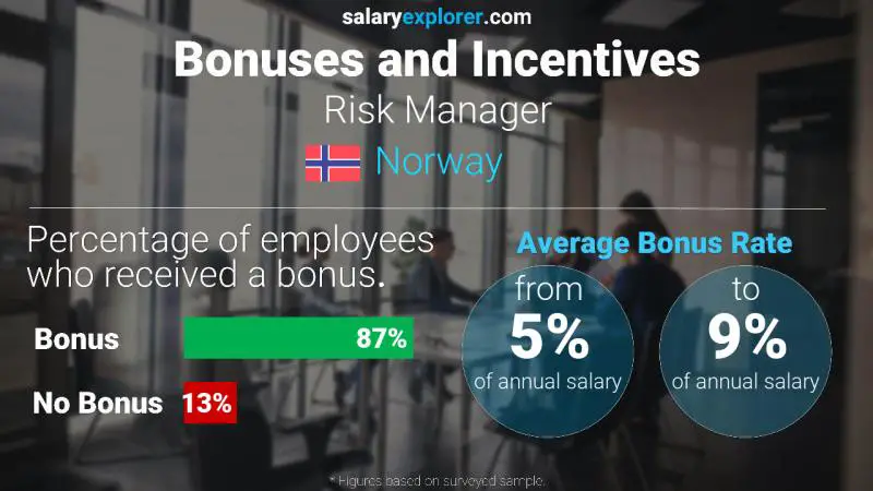 Annual Salary Bonus Rate Norway Risk Manager