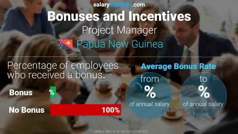 Annual Salary Bonus Rate Papua New Guinea Project Manager