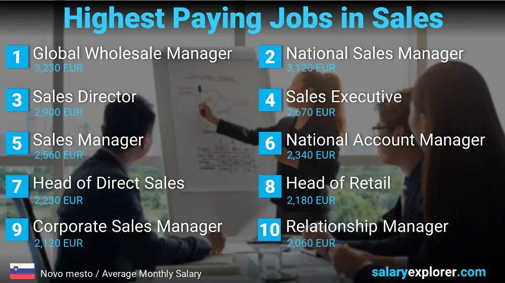 Highest Paying Jobs in Sales - Novo mesto