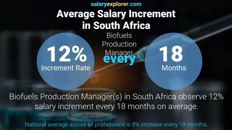 Annual Salary Increment Rate South Africa Biofuels Production Manager