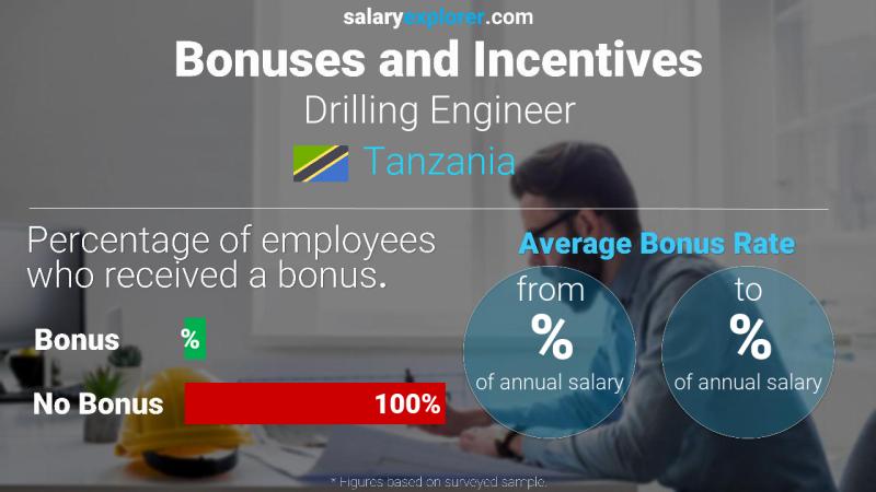 Annual Salary Bonus Rate Tanzania Drilling Engineer