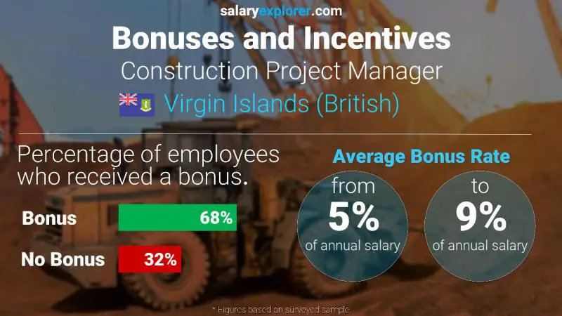 Annual Salary Bonus Rate Virgin Islands (British) Construction Project Manager