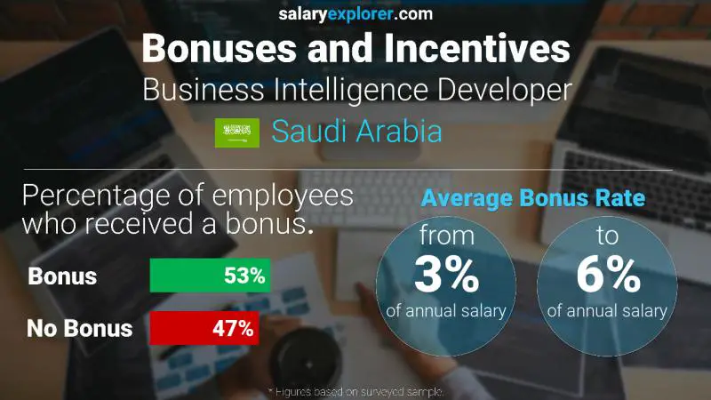 الحوافز و العلاوات المملكة العربية السعودية Business Intelligence Developer