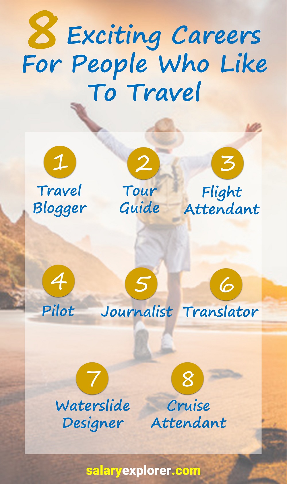 8 Exciting Careers For People Who Like To Travel