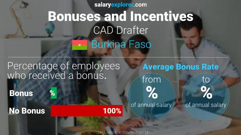 Annual Salary Bonus Rate Burkina Faso CAD Drafter