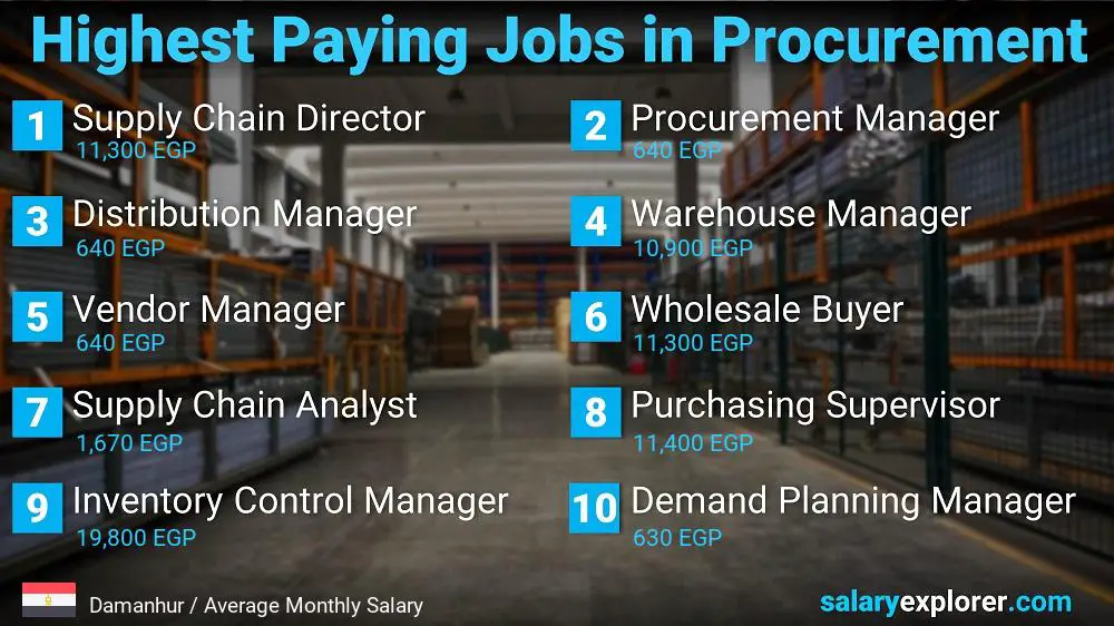 Highest Paying Jobs in Procurement - Damanhur