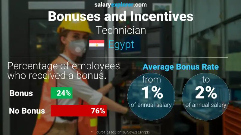 Annual Salary Bonus Rate Egypt Technician
