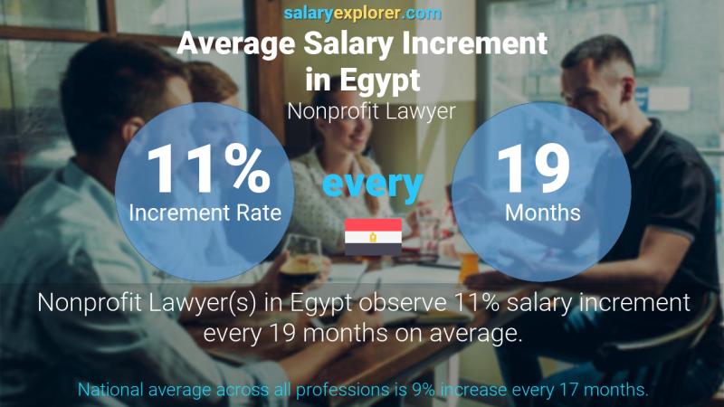 Annual Salary Increment Rate Egypt Nonprofit Lawyer