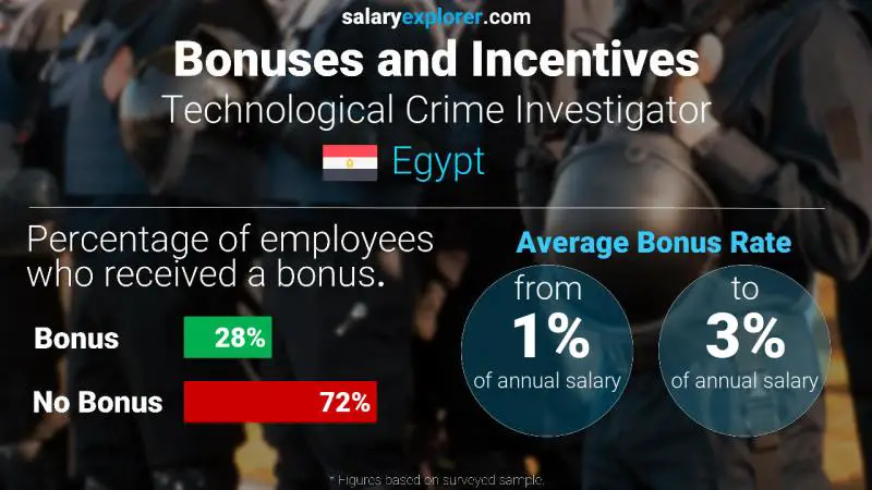 Annual Salary Bonus Rate Egypt Technological Crime Investigator