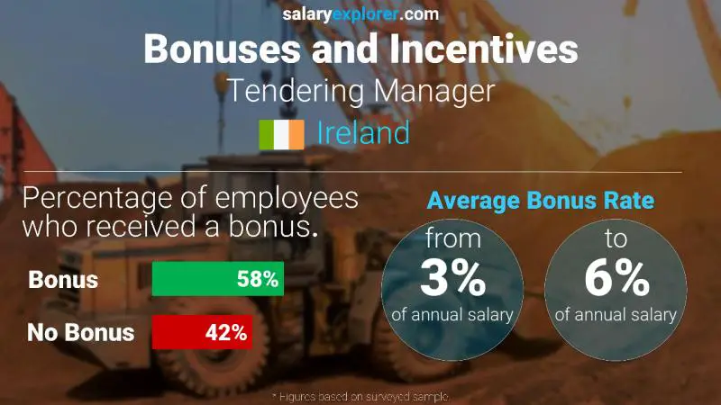 Annual Salary Bonus Rate Ireland Tendering Manager