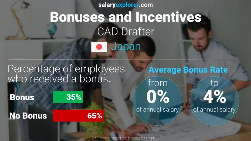 Annual Salary Bonus Rate Japan CAD Drafter