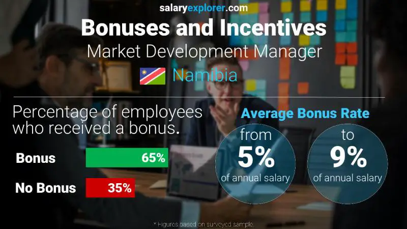 Annual Salary Bonus Rate Namibia Market Development Manager