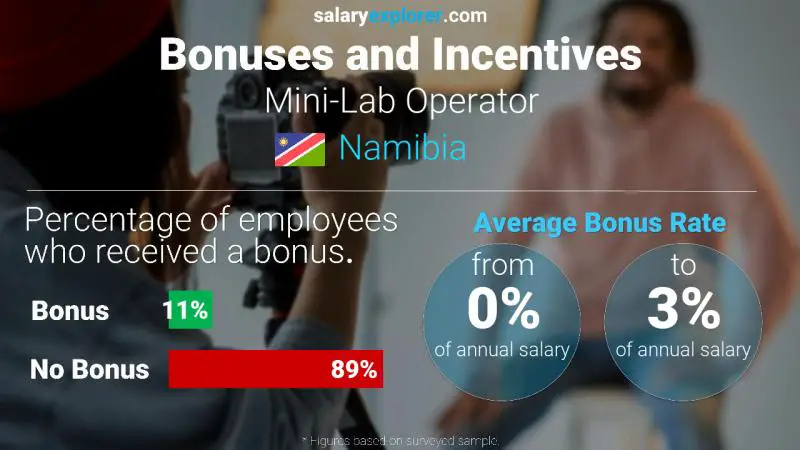 Annual Salary Bonus Rate Namibia Mini-Lab Operator