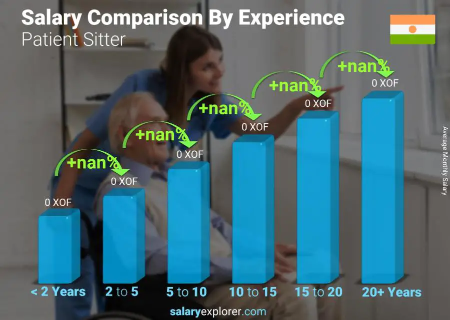 Salary comparison by years of experience monthly Niger Patient Sitter