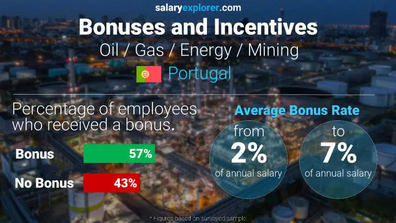 Annual Salary Bonus Rate Portugal Oil / Gas / Energy / Mining