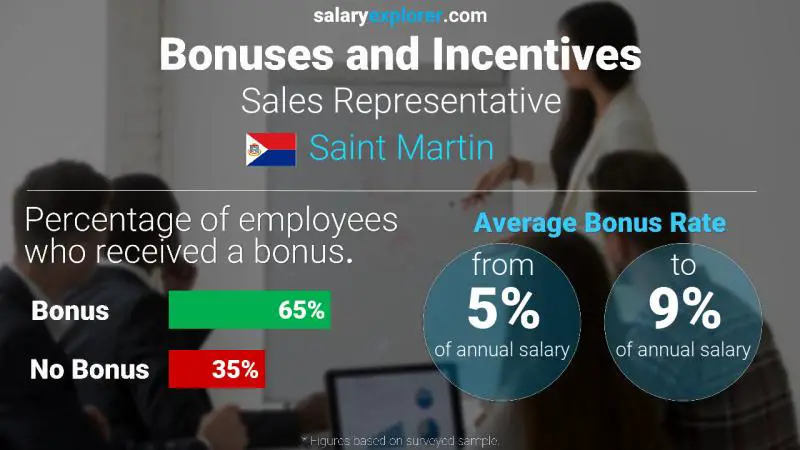 Annual Salary Bonus Rate Saint Martin Sales Representative