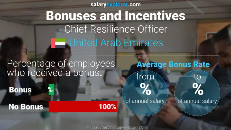 Annual Salary Bonus Rate United Arab Emirates Chief Resilience Officer