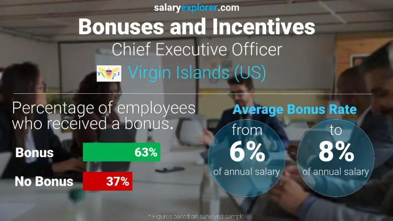 Annual Salary Bonus Rate Virgin Islands (US) Chief Executive Officer