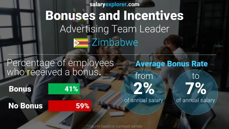 Annual Salary Bonus Rate Zimbabwe Advertising Team Leader