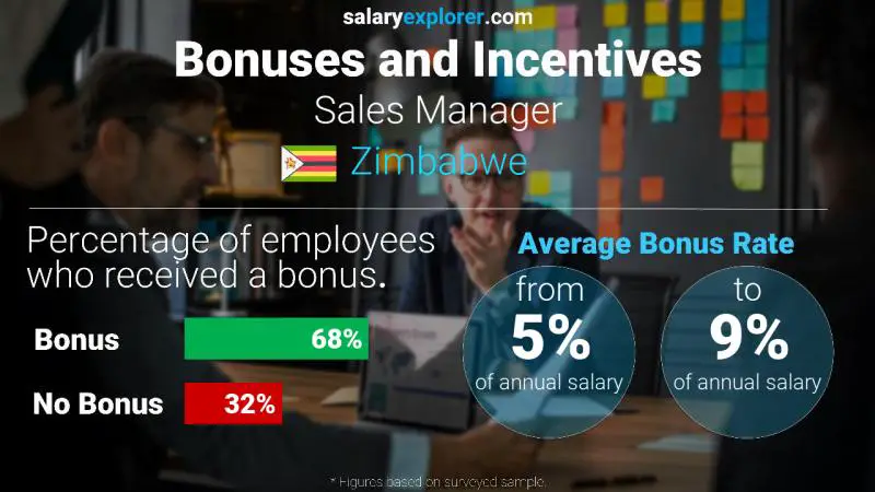 Annual Salary Bonus Rate Zimbabwe Sales Manager