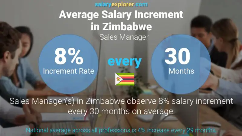 Annual Salary Increment Rate Zimbabwe Sales Manager